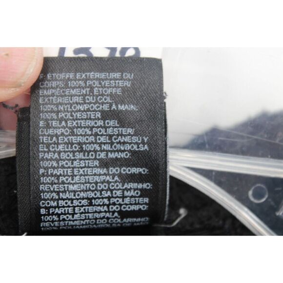 The North Face black jacket Girls size 7/8 Fuzzy - Picture 10 of 10